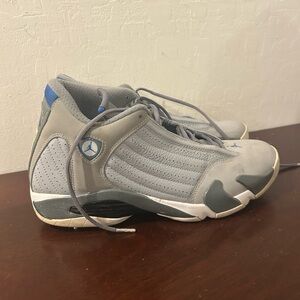 jordan 14 wolf grey size 13
